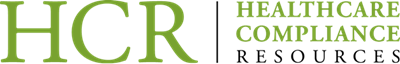 logo: HCR | Healthcare Compliance Resources