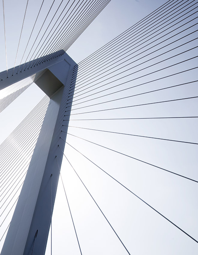 Cable-stayed bridge